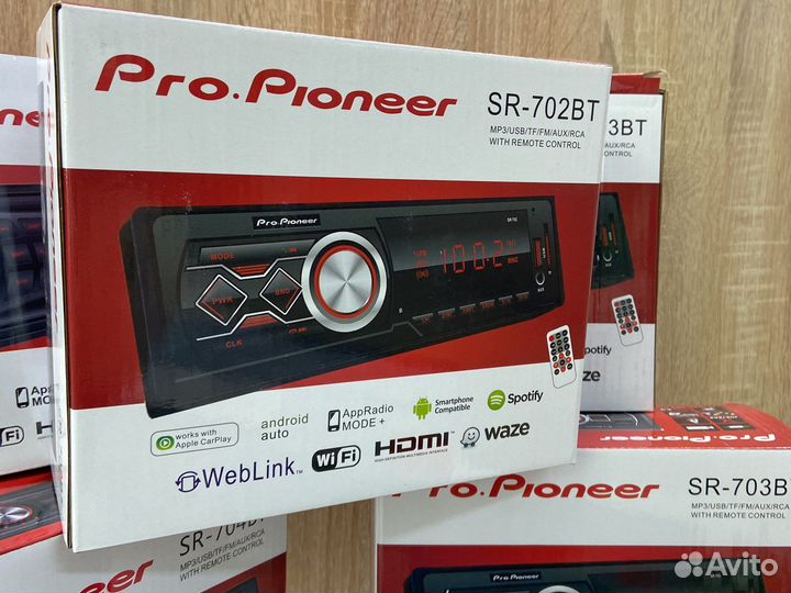 Магнитола 1 Din DV-Pioneer. GB (новая, гарантия)