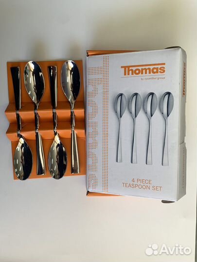 Набор чайных ложек и нож Tomas