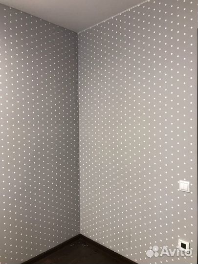 Поклейка обоев