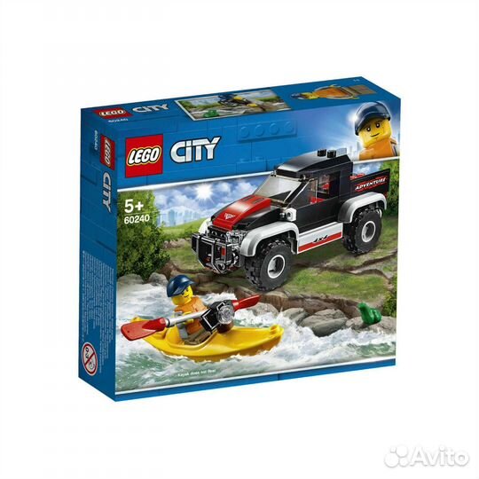Lego City 60240 Kayak Adventure Сплав на байдарке