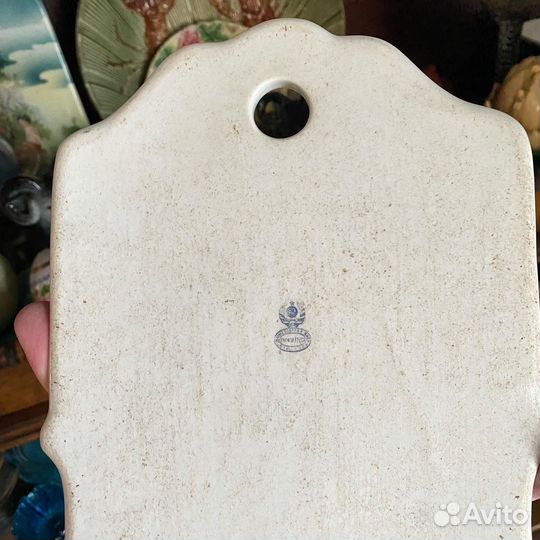 Сырная доска ландыши СССР бывш.фабр. Гарднера