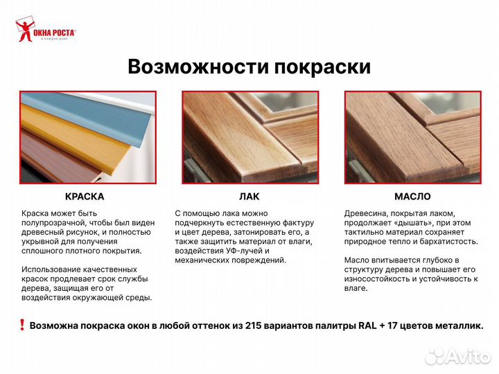 Деревянные окна в рассрочку