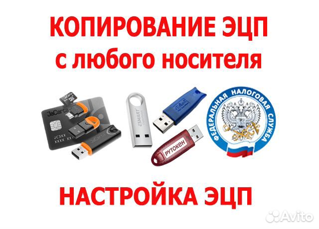 Копирование эцп настройка эцп электронная подпись