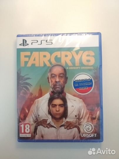 Far cry 6 PS5 полностью на русском новый диск