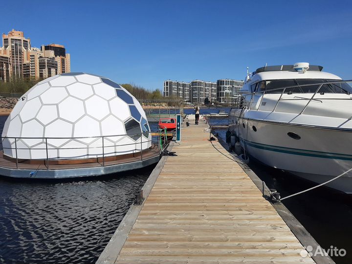 Хаусбот катер-яхта Архелон-34, тип 