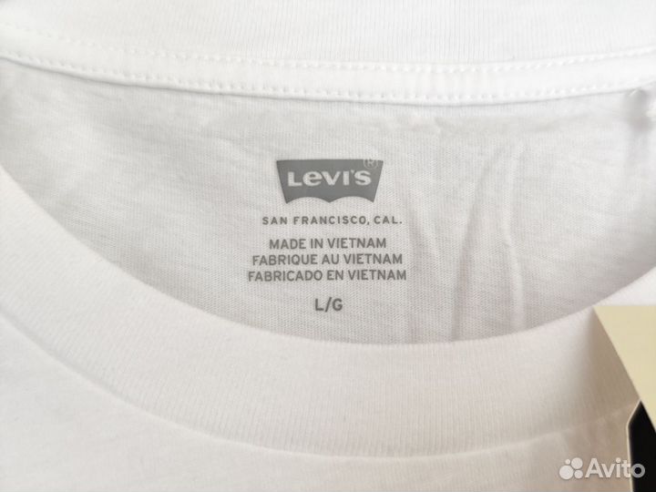 Футболка levis новая