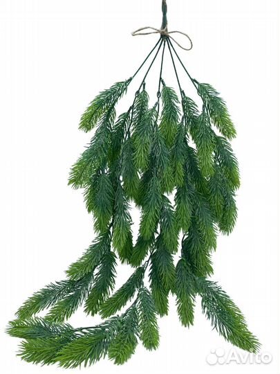 Искусственные еловые веточки (ампельная)