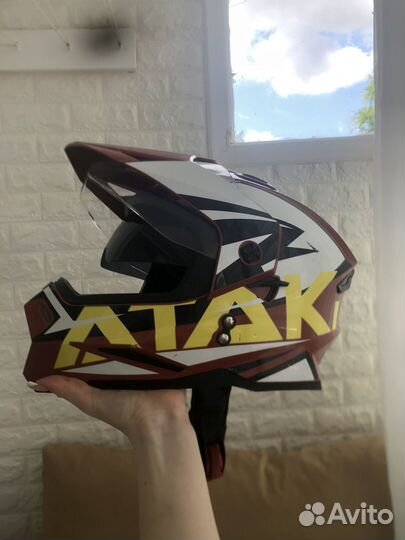 Шлем для мотокросса ataki