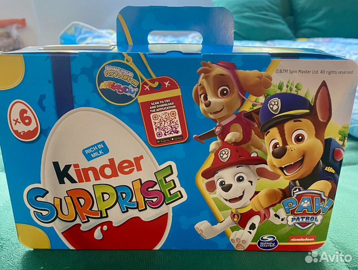 Редкий киндер Kinder surprize Щенячий патруль