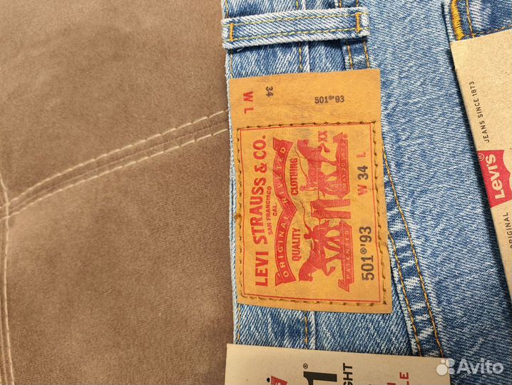 Джинсы мужские Levis 501 оригинал