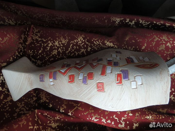 Авторская напольная керамическая ваза 40см мадра