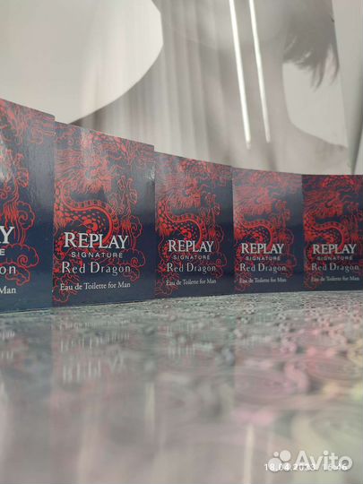 Духи Replay Signature Red Dragon Replay оригинал