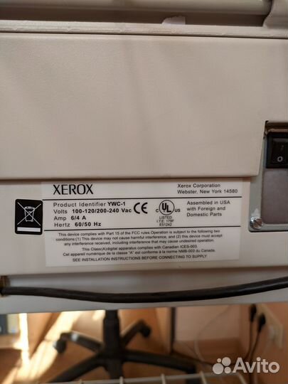 Сканер Xerox YWC-1