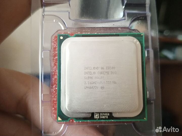 Процессор intel core 2 duo 8500