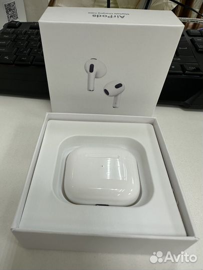 Беспроводные наушники apple airpods 3