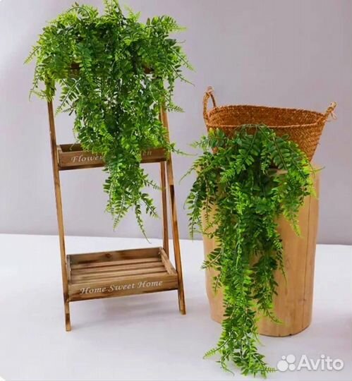 Искусственный цветок персидский папоротник зелень