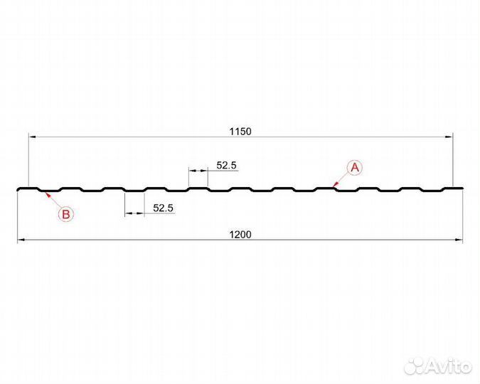 Профлист С8 Цинк