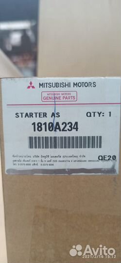 Стартер Mitsubishi Pajero Sport KH KS 1810A234