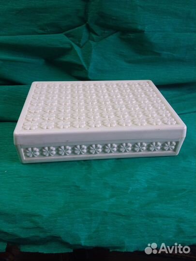 Шкатулка винтажная карболит