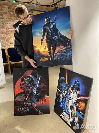 Картины / постеры на холсте по мотивам Star Wars