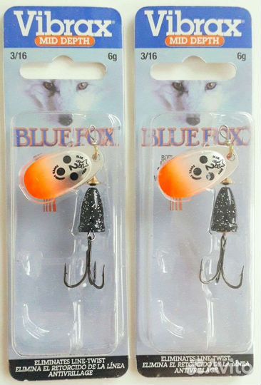 Блесны Blue Fox оригинал