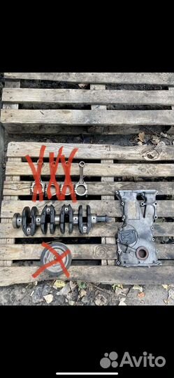 Honda Accord 7 2.4 коленвал шатуны
