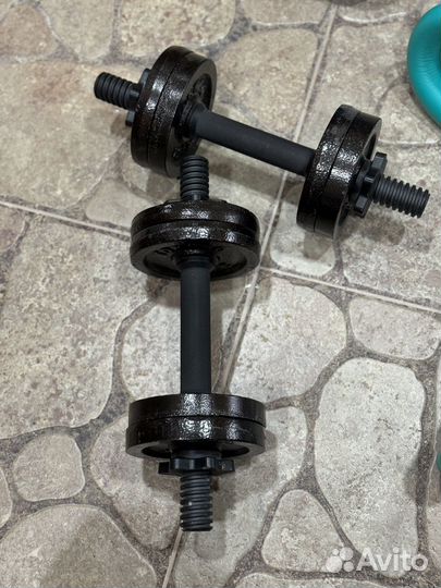 Гантели Torneo 2.5 - 5кг