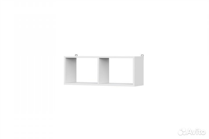 Полка книжная (новая) белая