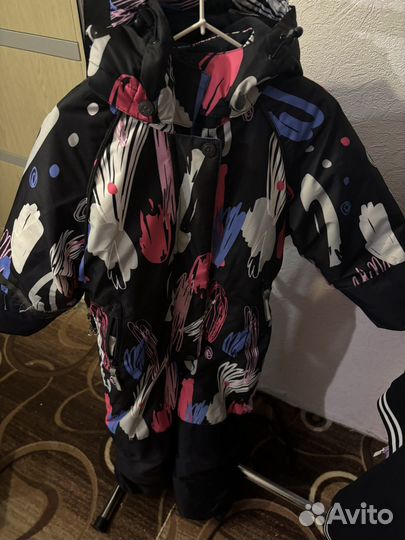 Детский комбинезон зимний для девочки