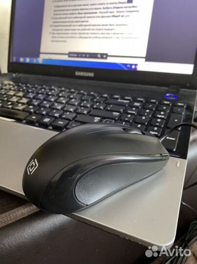 Проводная компьютерная мышь новая