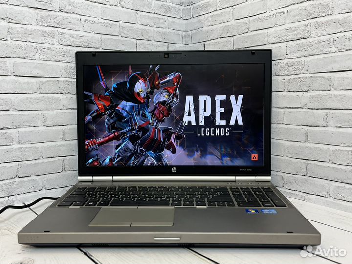 Мощный алюминиевый ноутбук HP i5/8gb/ssd/гарантия