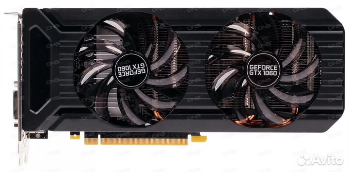 Видеокарта Palit GeForce GTX 1060 dual 3G