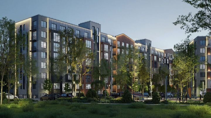 1-к. квартира, 40,3 м², 7/7 эт.