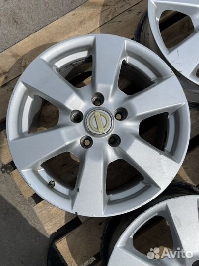 Литые диски r16 nissan 5:114.3 цо 66.1