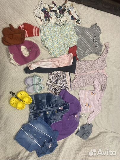 Вещи пакетом на девочку