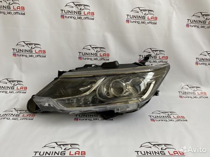 Camry 55 оптика Фары Двухлинзовые Exclusive B7AK3