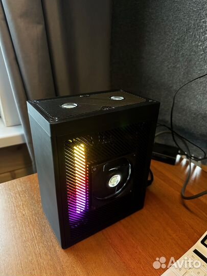 Игровой мини пк Ryzen 5 7500F / RTX4060