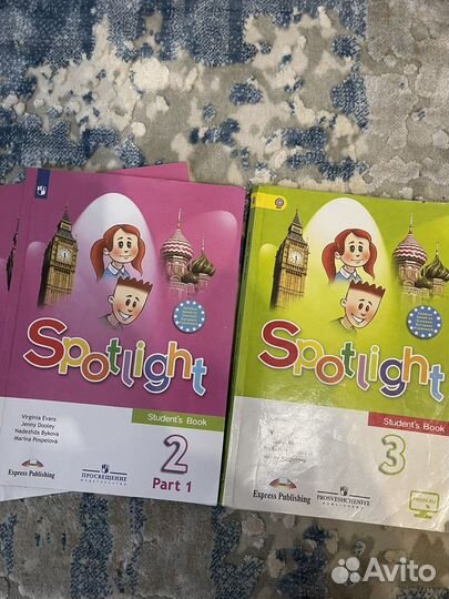 Учебники по английскому 2, 3 классы
