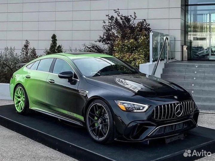 Mercedes AMG GT винил / выхлоп