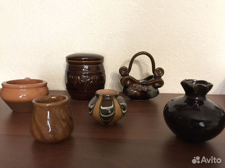 Кувшины, вазочки керамика СССР