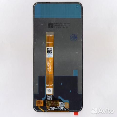 Дисплей для oppo A52/A72+тачскрин черный