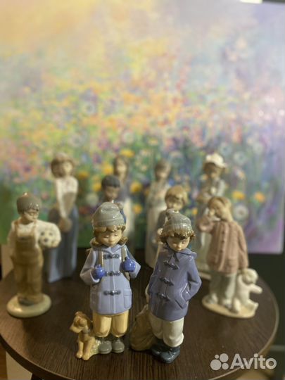 Фарфоровые статуэтки от Nao Lladro