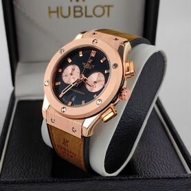 Мужские часы Hublоt chronograph золотые