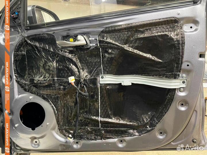 Шумоизоляция дверей. Шумоизоляция для автомобиля