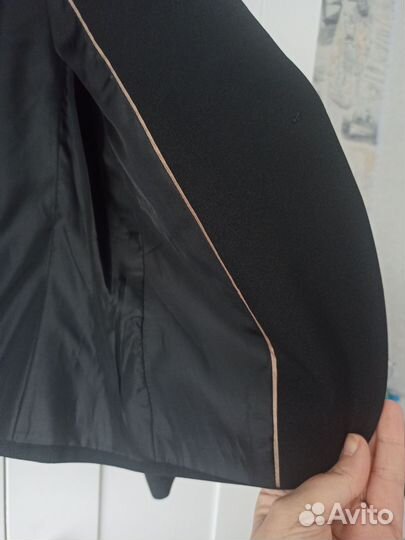Жакет женский классический черный новый S (на 42р)