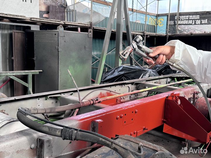 Покраска металла, бетона и пескоструйная очистка