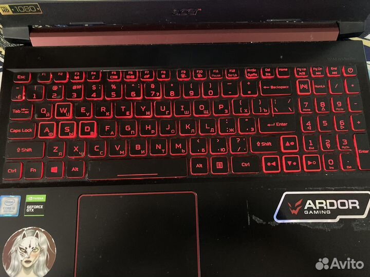 Игровой Acer Nitro 5/GTX1050/i5-8300H/HDD 500gb