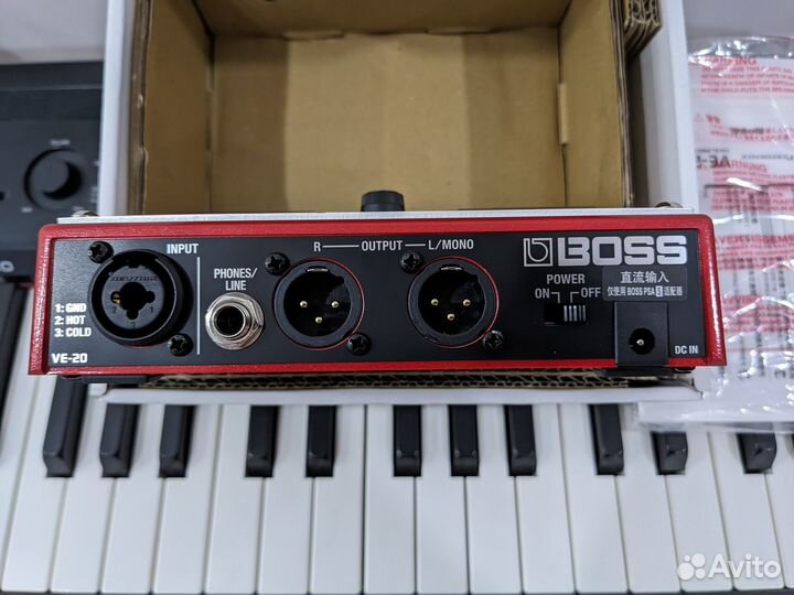 Вокальный процессор boss VE-20 Vocal Performer