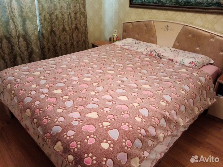 Светящийся плед-покрывало (вариант подарка на праз