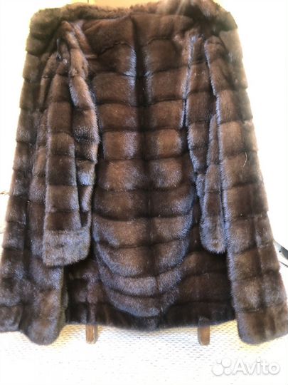 Шуба норковая 46